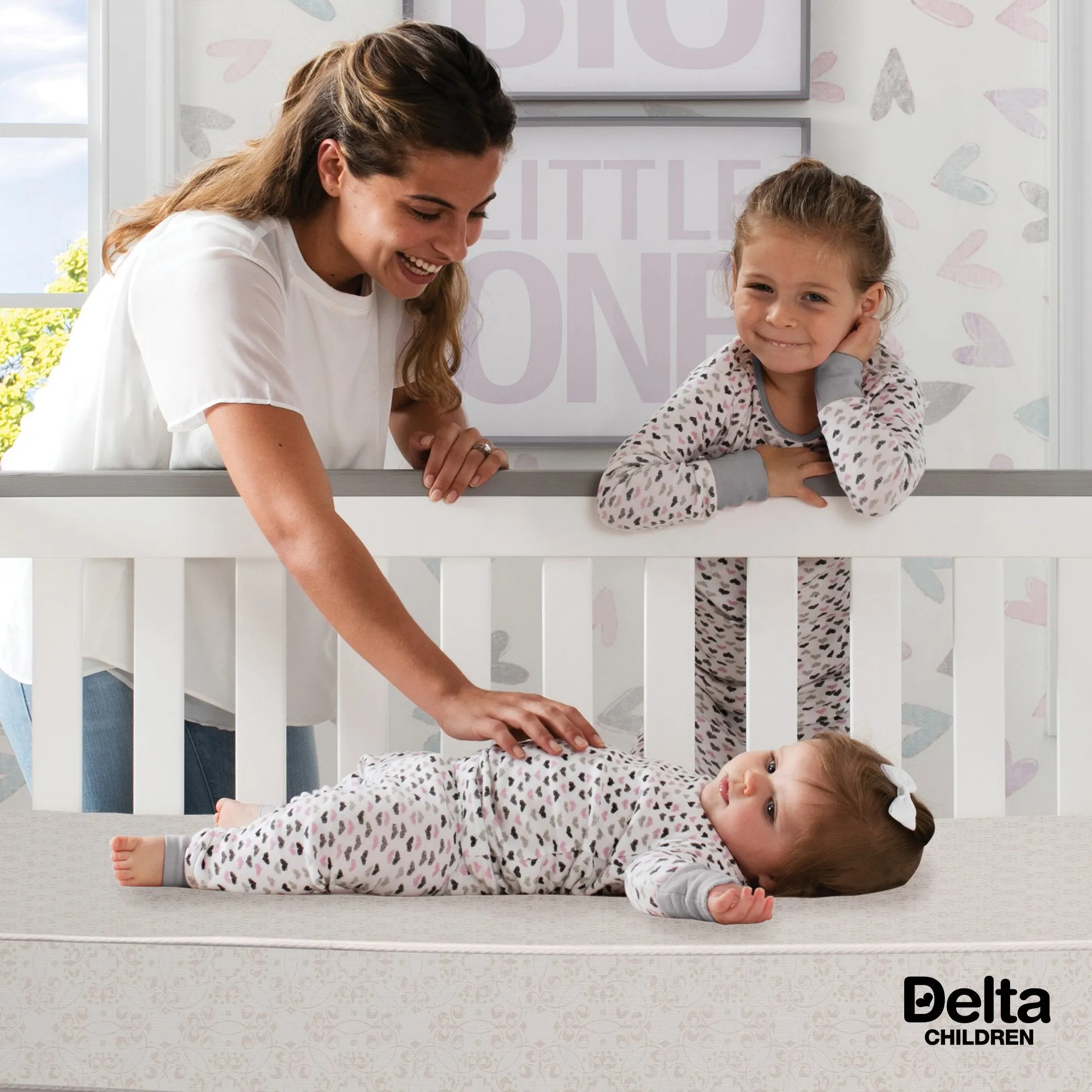 Twinkle Stars 4-Inch Mini Crib Mattress