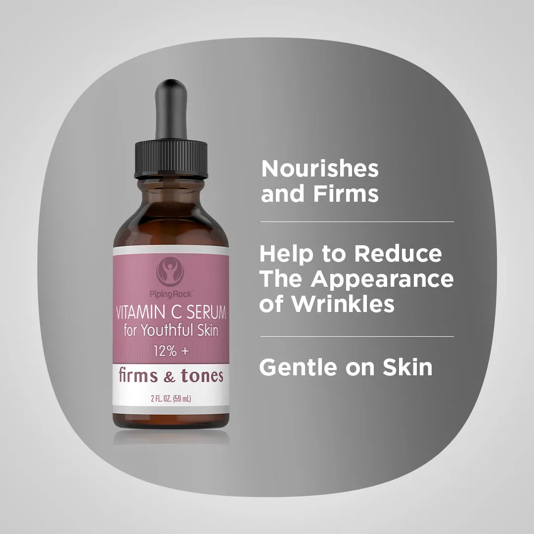 Vitamin C Serum 12% , 2 fl oz (59 mL) Dropper Bottle