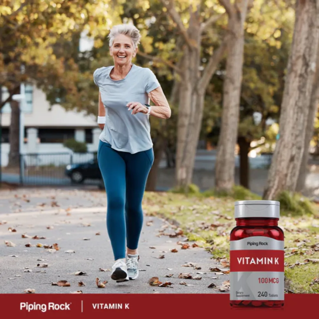 Vitamin K, 100 mcg, 240 Tablets, 2  Bottles