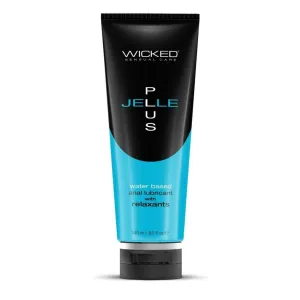 Wicked Jelle Plus Water Based Anal Lubricant with Relaxants